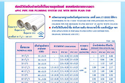 อุปกรณ์ข้อต่อท่อพีวีซีแข็ง